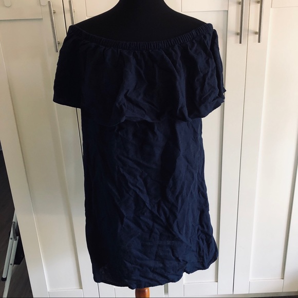 Off shoulder linen dress - Picture 2 of 6